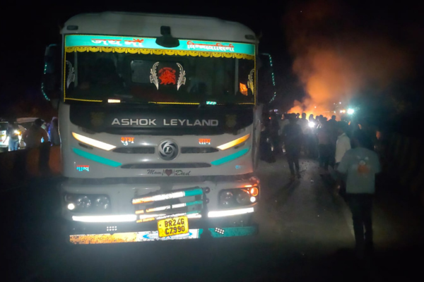 mirzapur bolero fire accident