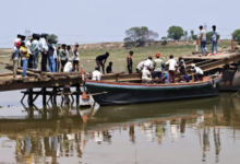 mirzapur pontoon bridge