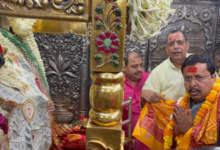 nitin nabin vindhyachal visit