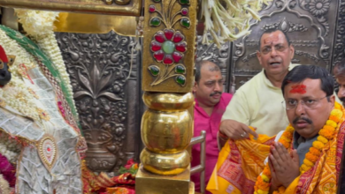 nitin nabin vindhyachal visit