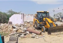 unnao bulldozer action