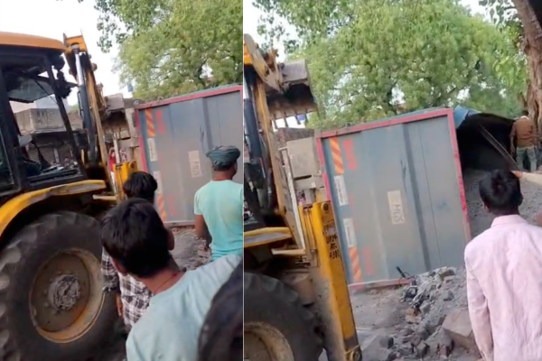 unnao dumper accident