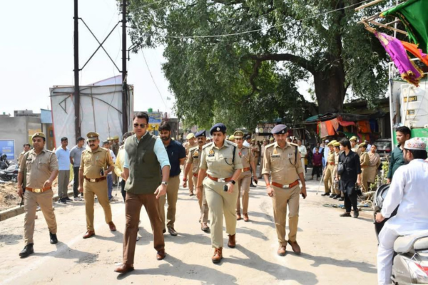 badaun bakrid security dm