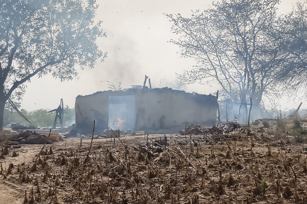banda jamwara village fire