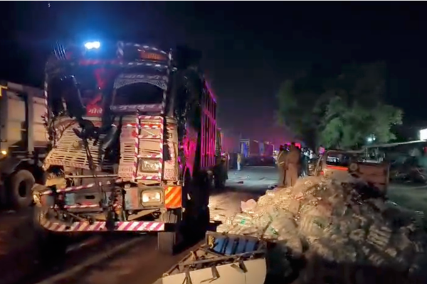 kanpur sagar highway accident