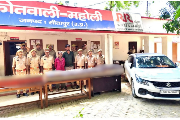 sitapur liquor smuggling bust