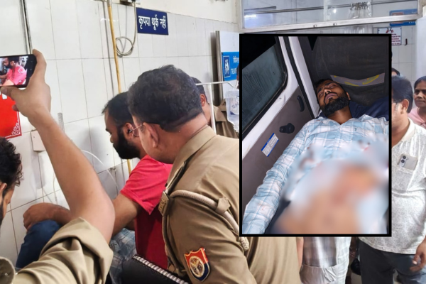unnao vivek patel shot