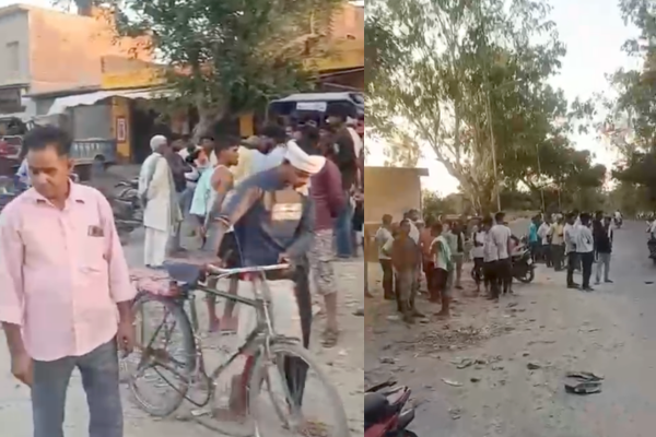 badaun bike tractor trolley