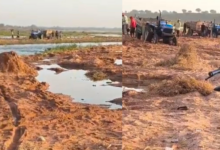 banda illegal sand mining