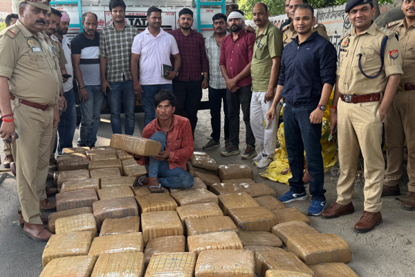 kanpur drug smuggling bust