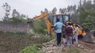 sitapur bulldozer action
