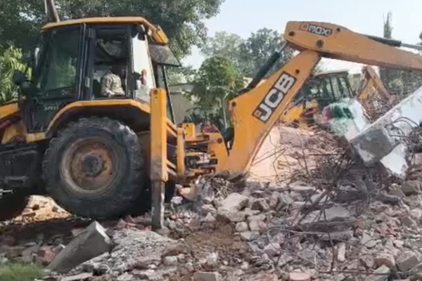 sitapur sp office demolition
