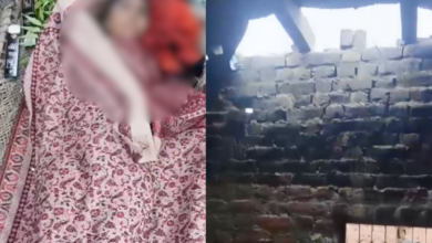 badaun roof collapse woman