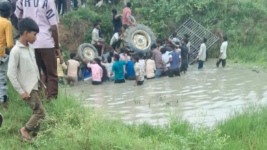 badaun tractor accident children