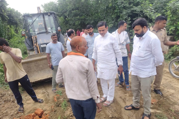 gajpur gagha road repair