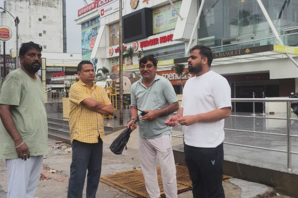 gorakhpur rain water drainage