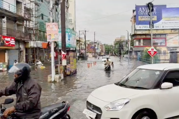 gorakhpur waterlogging first rain