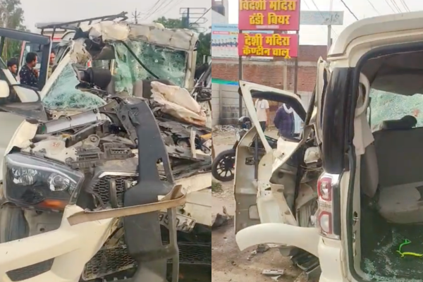 kanpur ruma highway scorpio