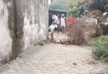 mirzapur public road encroachment