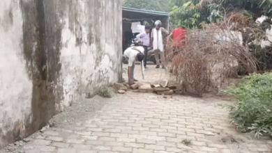 mirzapur public road encroachment