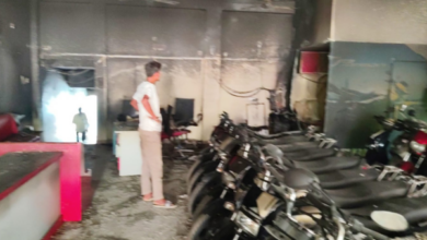 sitapur hero agency fire