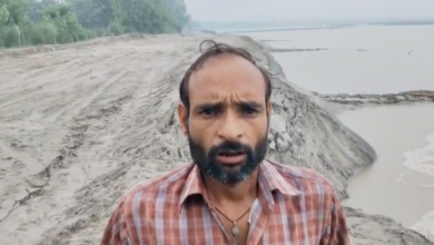 sitapur sharda river embankment