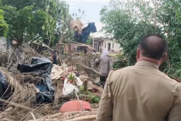 unnao public pond encroachment