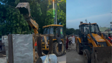 badaun bisoli encroachment drive
