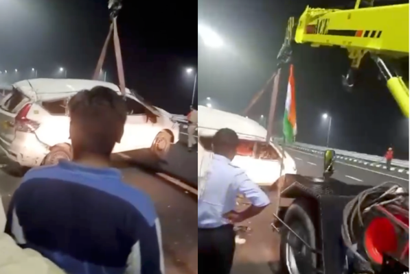 ganga expressway accident badaun