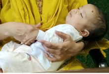 Gorakhpur SMA baby, spinal muscular atrophy infant, SMA treatment India, Gorakhpur child medical help, 10 crore injection SMA, SMA baby treatment cost, Gorakhpur latest news, infant rare disease SMA, financial help for SMA treatment, Gorakhpur medical assistance
