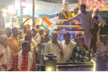 kanpur midnight flag hoisting