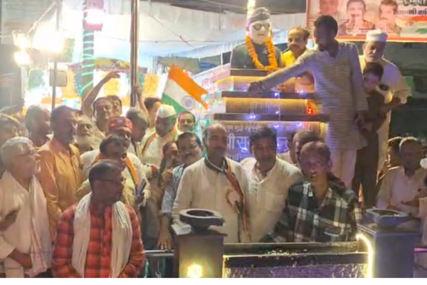 kanpur midnight flag hoisting