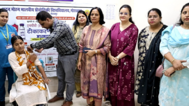 mmmut gorakhpur hpv vaccination