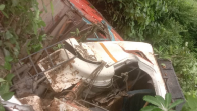 sitapur potato truck accident