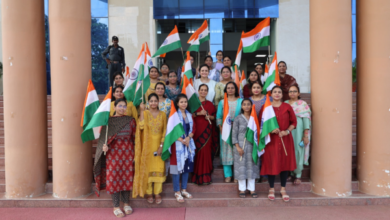 tiranga yatra at mmmut