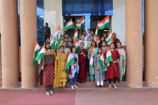 tiranga yatra at mmmut