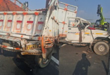 badaun ganga expressway truck