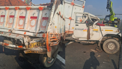 badaun ganga expressway truck