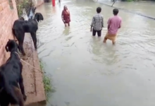 banda chausar village waterlogging