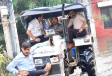 bareilly dm flood inspection