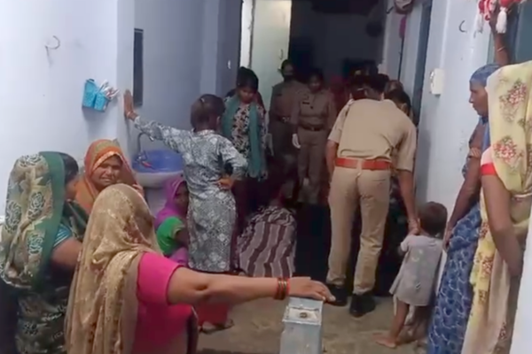 budaun married woman dies