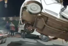 budaun road accident car