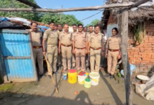 excise department seizes 65