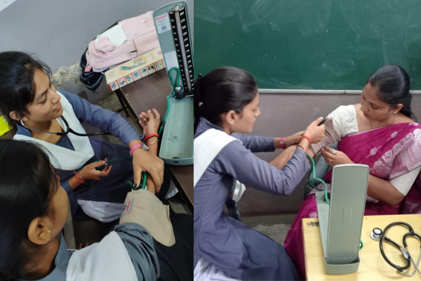 gorakhpur college students blood