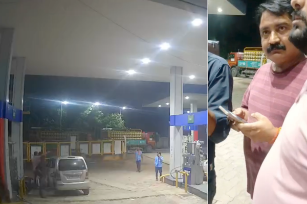 kanpur cng pump police
