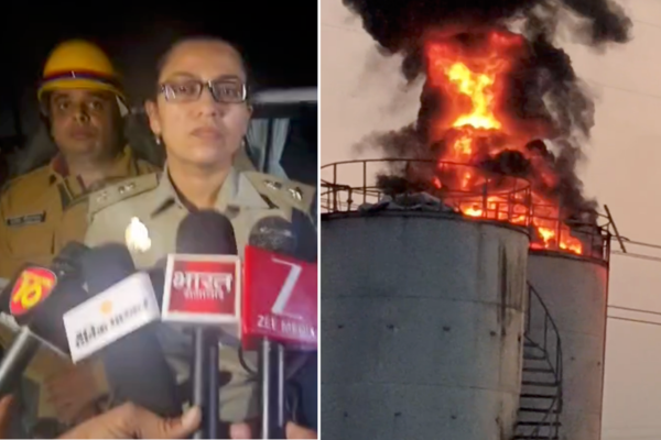 kanpur dehat factory fire