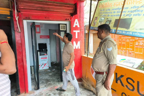 kanpur ghatampur atm theft
