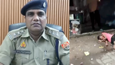 kanpur viral video man