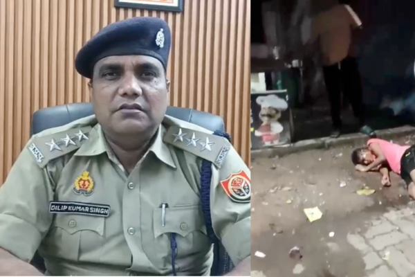 kanpur viral video man