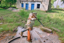 mirzapur handpump giving wate
